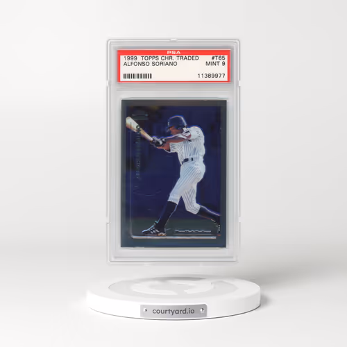 1999 Topps Chrome Traded #T65 Alfonso Soriano (PSA 9 MINT)