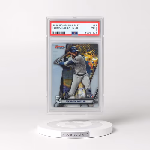 2019 Bowman's Best #58 Fernando Tatis Jr. (PSA 9 MINT)