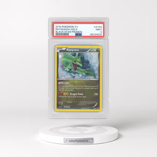 2015 Pokémon XY Black Star Promos #XY64 Rayquaza - Holo (PSA 9 MINT)