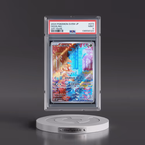 2024 Pokémon Sv5m-Cyber Judge #073 Deerling - Art Rare (PSA 9 MINT)