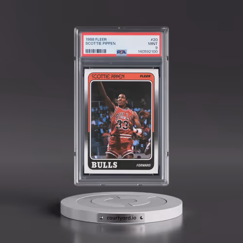 1988 Fleer #20 Scottie Pippen (PSA 9 MINT)