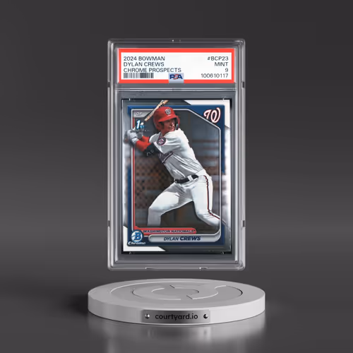2024 Bowman Chrome Prospects #BCP23 Dylan Crews (PSA 9 MINT)