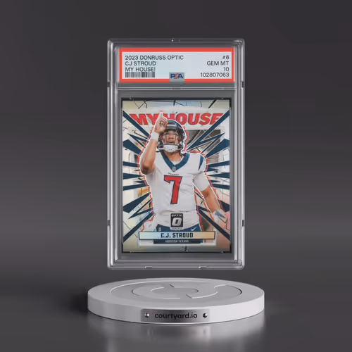 2023 Panini Donruss Optic My House! #6 CJ Stroud (PSA 10 GEM MINT)