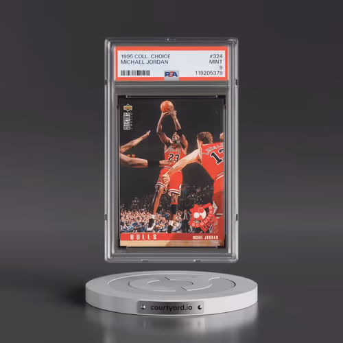 1995 Collector's Choice #324 Michael Jordan (PSA 9 MINT)