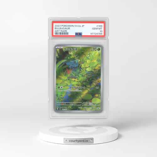 2023 Pokémon Sv2a-Pokemon 151 #166 Bulbasaur - Art Rare (PSA 10 GEM MINT)