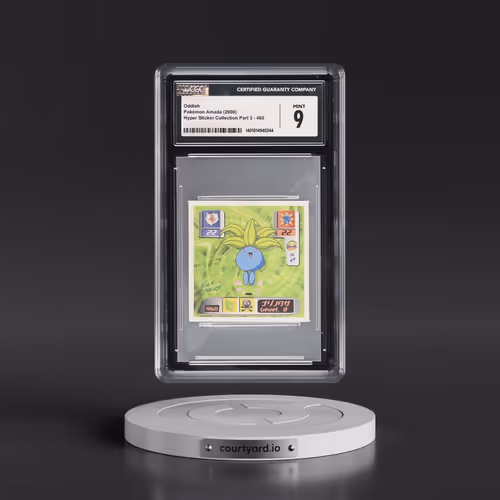 2000 Hyper Sticker Collection Part 3 (2000) #460 Oddish (CGC 9 MINT)