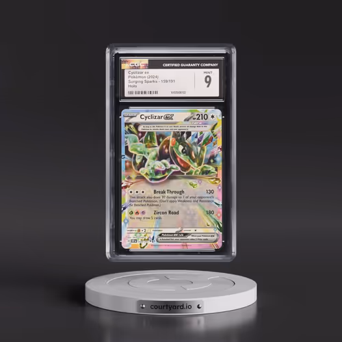 2024 Pokémon Ssp EN-Surging Sparks #159 Cyclizar EX - Holo (CGC 9 MINT)