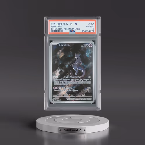 2023 Pokémon Svp EN-SV Black Star Promo #052 Mewtwo - 151 Ultra-Premium Collection (PSA 8 NM-MT)
