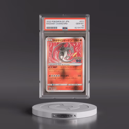 2022 Pokémon Go #011 Radiant Charizard - Holo (PSA 10 GEM MINT)