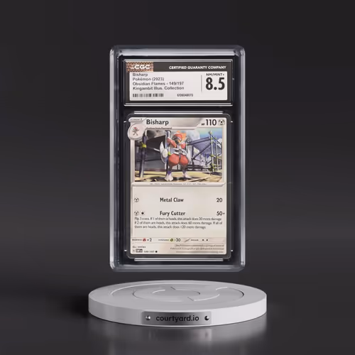 2024 Pokémon Obf EN-Obsidian Flames #149 Bisharp - Shrouded Fable Illustration Collection (CGC 8.5 N