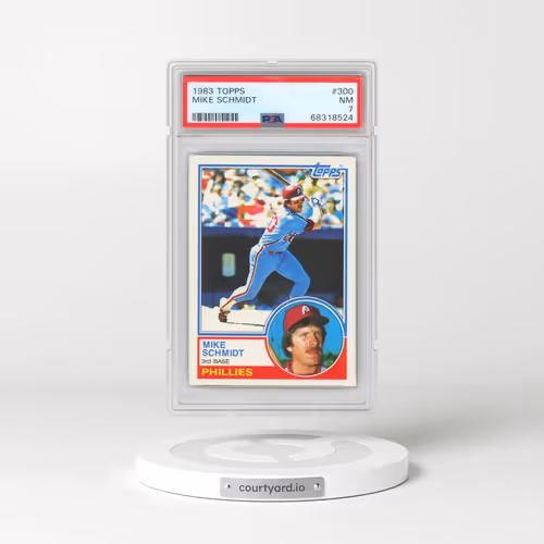 1983 Topps #300 Mike Schmidt (PSA 7 NM)