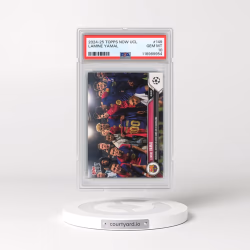 2024-25 Topps Now UEFA Champions League #149 Lamine Yamal (PSA 10 GEM MINT)