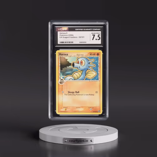 2006 EX Dragon Frontiers #50/101 Horsea δ (CGC 7.5 NM+)