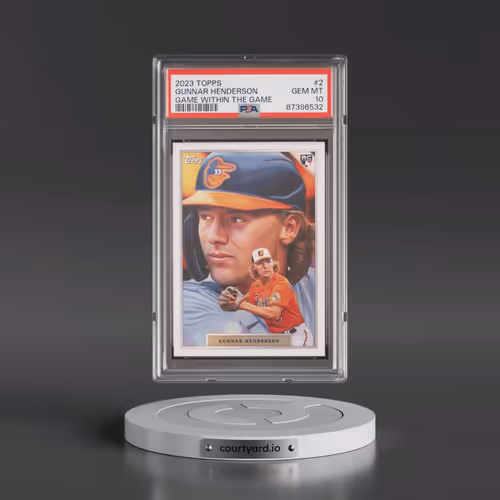 2023 Topps Game Within the Game #2 Gunnar Henderson (PSA 10 GEM MINT)