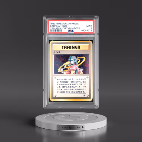 1999 Pokémon Yamabuki City Gym Deck Sabrina - Holo (PSA 9 MINT)