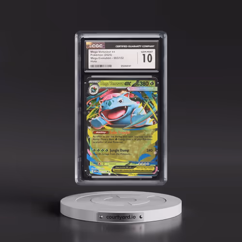 2025 Mega Evolution - MEG EN #003/132 Mega Venusaur ex - Holo (CGC 10 GEM MINT)