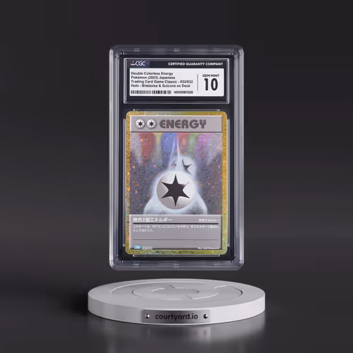 2023 Trading Card Game Classic - CLF, CLL, CLK #032/032 Double Colorless Energy - Blastoise & Su