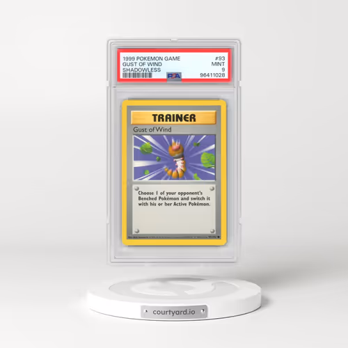 1999 Pokémon Game #93 Gust of Wind - Shadowless (PSA 9 MINT)