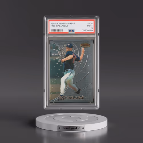 1997 Bowman's Best #134 Roy Halladay (PSA 9 MINT)