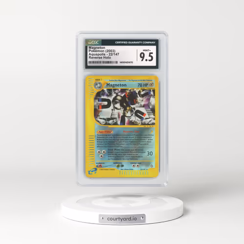 2003 Aquapolis #22 Magneton - Holo e-Card Symbol (CGC 9.5 MINT+)
