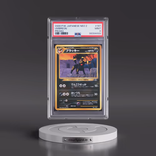 2000 Pokémon Neo 2 Promo #197 Umbreon - Promo (PSA 9 MINT)