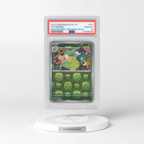 2023 Pokémon Sv2a-Pokemon 151 #071 Victreebel - Reverse Holo Master Ball (PSA 10 GEM MINT)