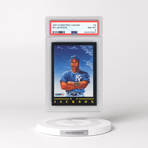 1991 Fleer Pro-Vision #5 Bo Jackson (PSA 8 NM-MT)