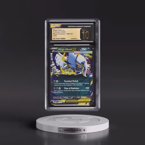 2025 Mega Evolution - MEG EN #086/132 Mega Absol ex - Holo (CGC 10 PRISTINE)