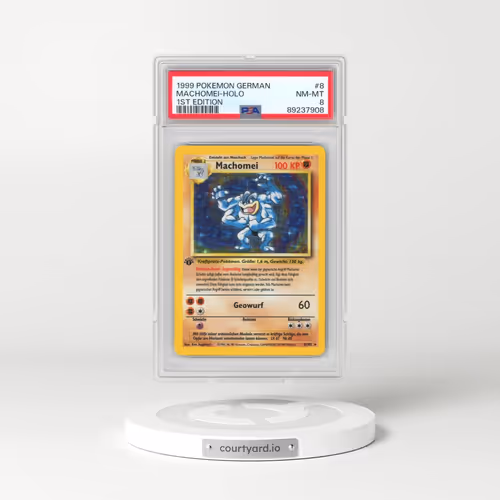 1999 Pokémon #8 Machomei Holo