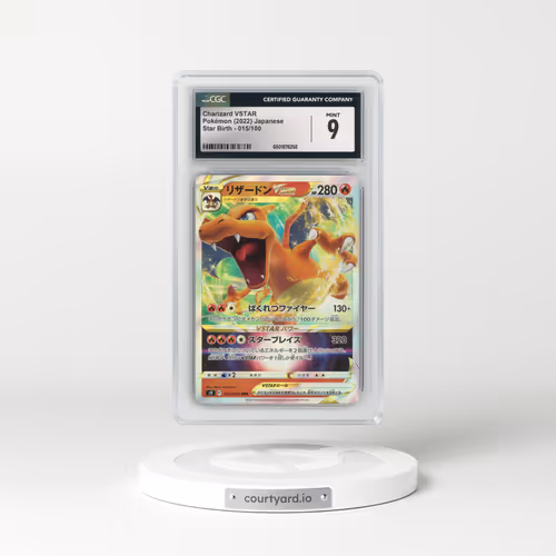 2022 Star Birth #015/100 Charizard VSTAR - Holo (CGC 9 MINT)