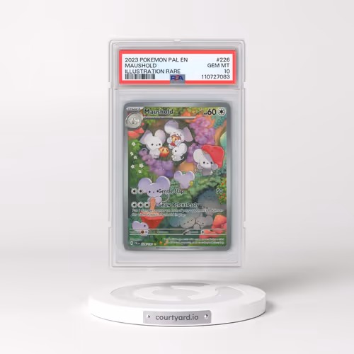 2023 Pokémon Pal EN-Paldea Evolved #226 Maushold - Illustration Rare (PSA 10 GEM MINT)