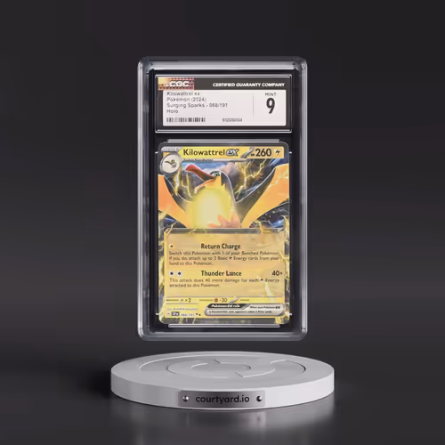 2024 Surging Sparks - SSP EN #068/191 Kilowattrel ex - Holo (CGC 9 MINT)