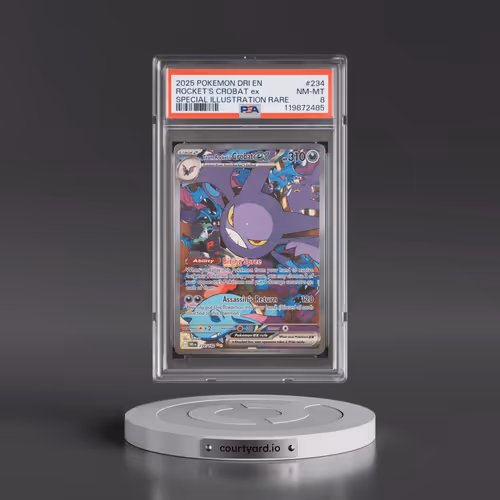 2025 Pokémon Dri EN-Destined Rivals #234 Team Rocket's Crobat EX - Holo Special Illustration Rare (P