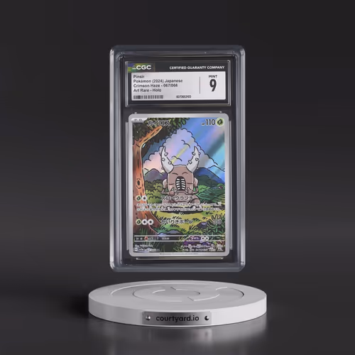 2024 Crimson Haze #067/066 Pinsir - Art Rare Holo (CGC 9 MINT)