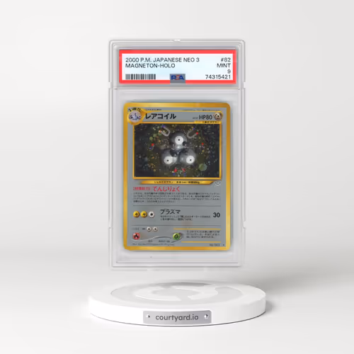 2000 Pokémon Neo 3 #82 Magneton - Holo (PSA 9 MINT)