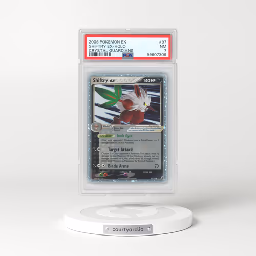 2006 Pokémon EX Crystal Guardians #97 Shiftry EX - Holo Holo (PSA 7 NM)