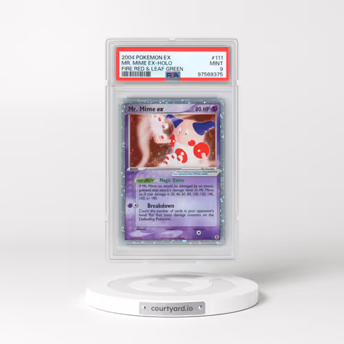 2004 Pokémon EX Fire Red & Leaf Green #111 Mr. Mime EX - Holo Holo (PSA 9 MINT)