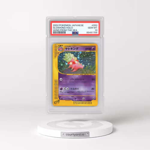 2002 Pokémon Wind From the Sea #053 Slowking - Holo (PSA 10 GEM MINT)
