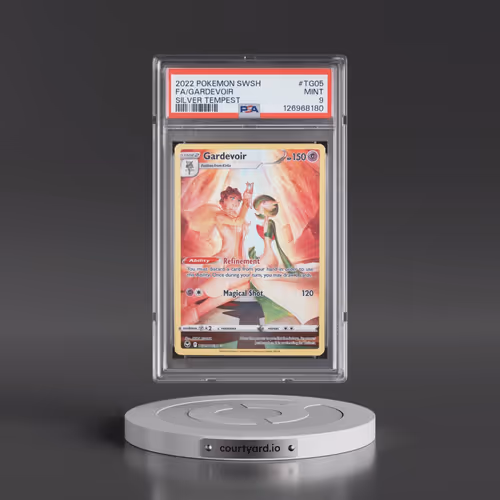 2022 Pokémon Sword & Shield Silver Tempest #TG05 Gardevoir - Full Art (PSA 9 MINT)