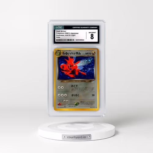 2001 Darkness, and to Light #212 Dark Scizor - Holo (CGC 8 NM-MT)