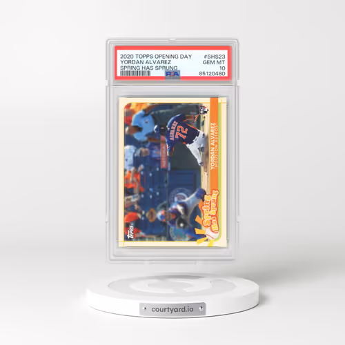 2020 Topps Opening Day #SHS23 Yordan Alvarez - Spring Has Sprung (PSA 10 GEM MINT)