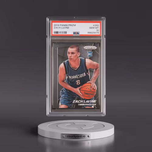 2014 Panini Prizm #262 Zach LaVine (PSA 10 GEM MINT)