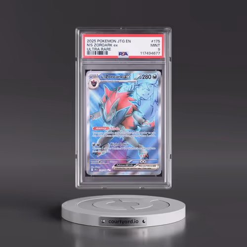 2025 Pokémon Jtg EN-Journey Together #175 N's Zoroark EX - Holo Ultra Rare (PSA 9 MINT)