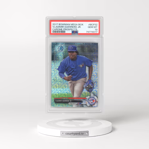 2017 Bowman Mega Box Chrome Prospects #BCP32 Vladimir Guerrero Jr. (PSA 10 GEM MINT)