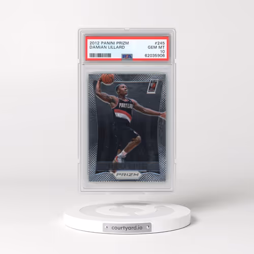 2012 Panini Prizm #245 Damian Lillard (PSA 10 GEM MINT)