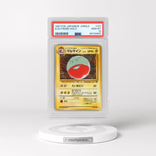 1997 Pokémon Jungle #101 Electrode - Holo (PSA 10 GEM MINT)