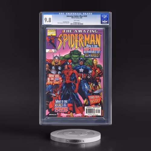 Amazing Spider-Man #439 CGC 9.8 White Pages (Marvel Comics, 9/98) - Universal