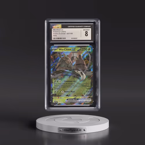 2023 Paldea Evolved - PAL EN #027/193 Wo-Chien ex - Holo (CGC 8 NM-MT)