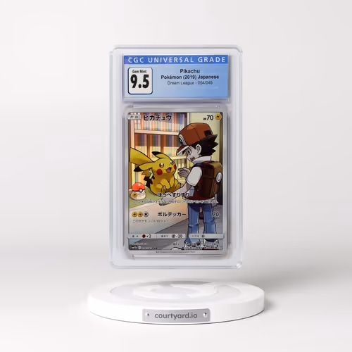 2019 Dream League #054/049 Pikachu - Character Rare Holo (CGC 10 GEM MINT)