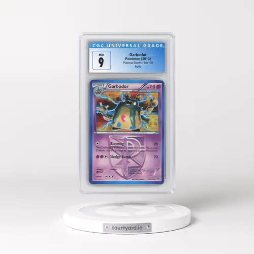 2012 Plasma Storm #66/135 Garbodor - Holo (CGC 9 MINT)